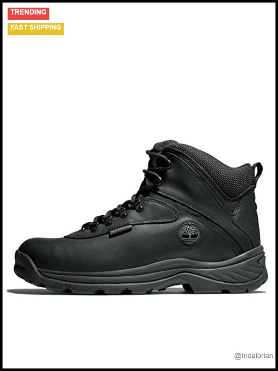 Men\'s Waterproof Hiking Boots - Premium Leather, Hiking Boot